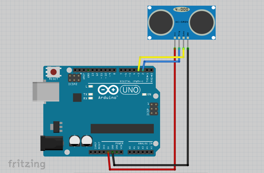 HC-SR04 Circuit